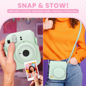 Bundle includes 10-exposure Instax film for immediate sharing of memories.