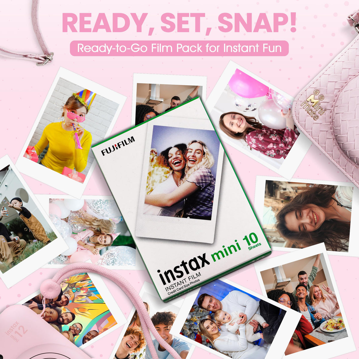 Matching album to store your Instax prints from the Mini 12.