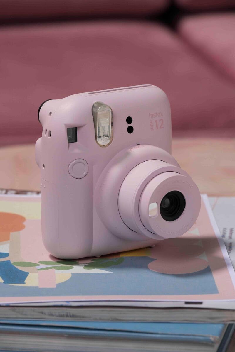 Fujifilm Instax Mini 12 olive green app integration for digital copies.