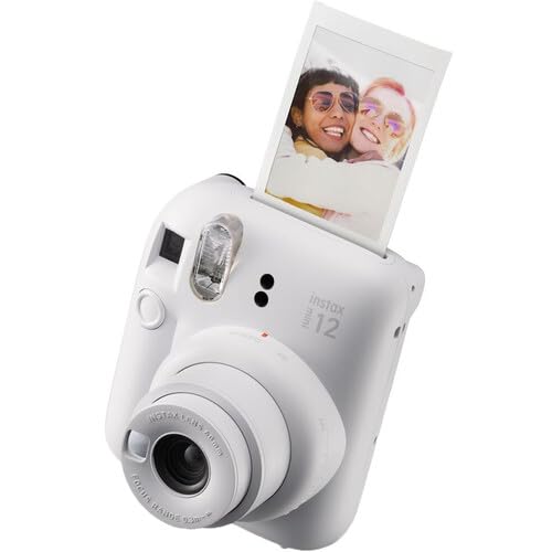 Fujifilm Instax Mini 12 outdoor scene with sunshine and vivid prints.