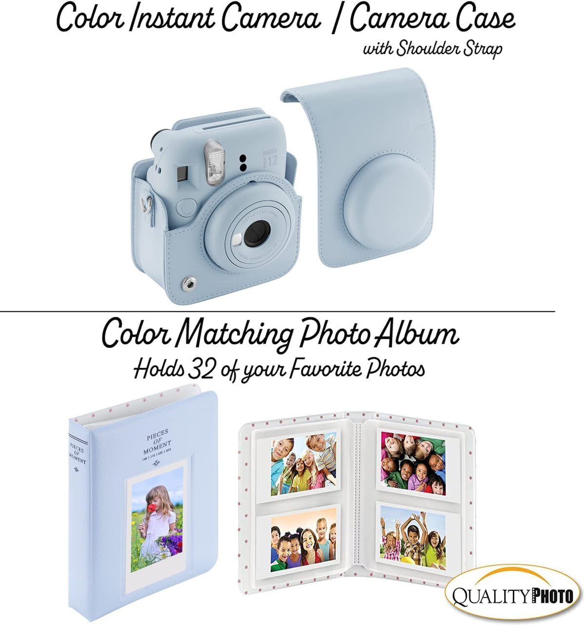 Fujifilm Instax Mini 12 photo album helps organize memories