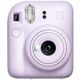 Built-in selfie mirror on Fujifilm Instax Mini 12 for perfect framing