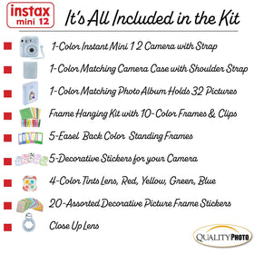 Fujifilm Instax Mini 12 stickers set emphasizes playful personalization
