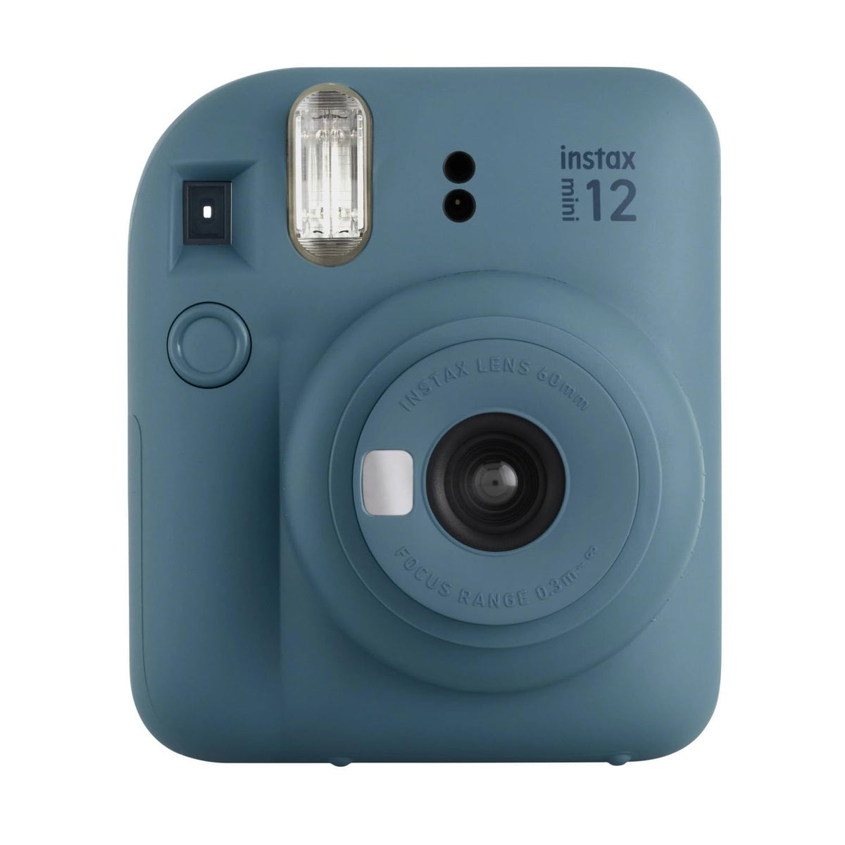 Fujifilm Instax Mini 12 front view in Stormy Weather for quick memories