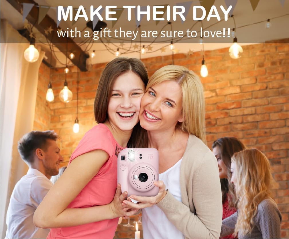 Fujifilm Instax Mini twin film pack enables immediate sharing of memories.