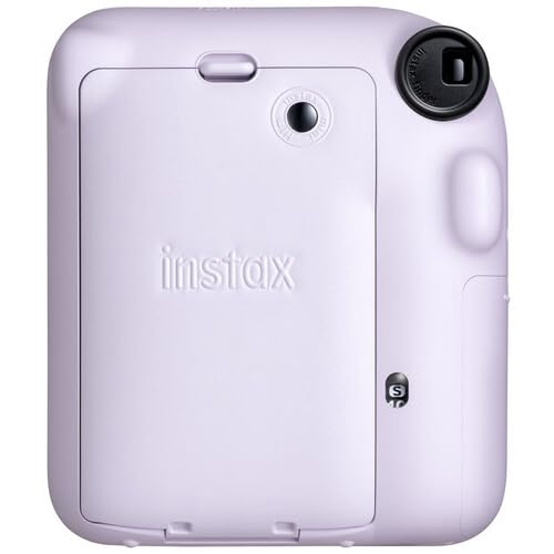 Twist-on, shoot-ready design of the Fujifilm Instax Mini 12