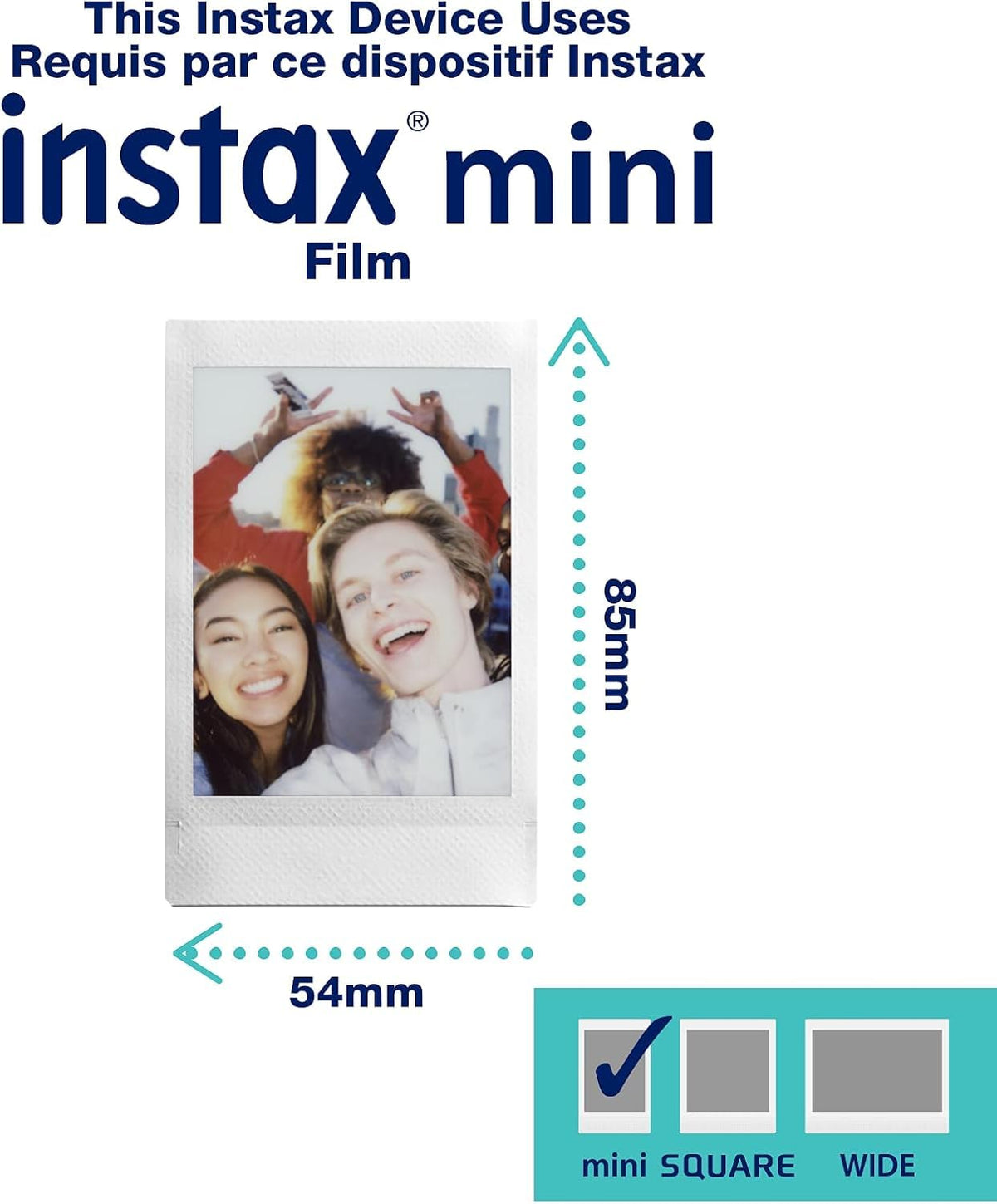 Fujifilm Instax Mini 41 built-in flash and auto exposure for bright scenes.