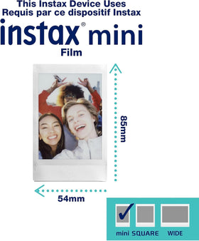 Fujifilm Instax Mini 41 built-in flash and auto exposure for bright scenes.