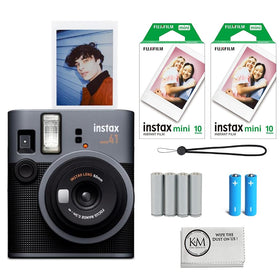 Fujifilm Instax Mini 41 camera offers quick, vibrant on-the-go memories.