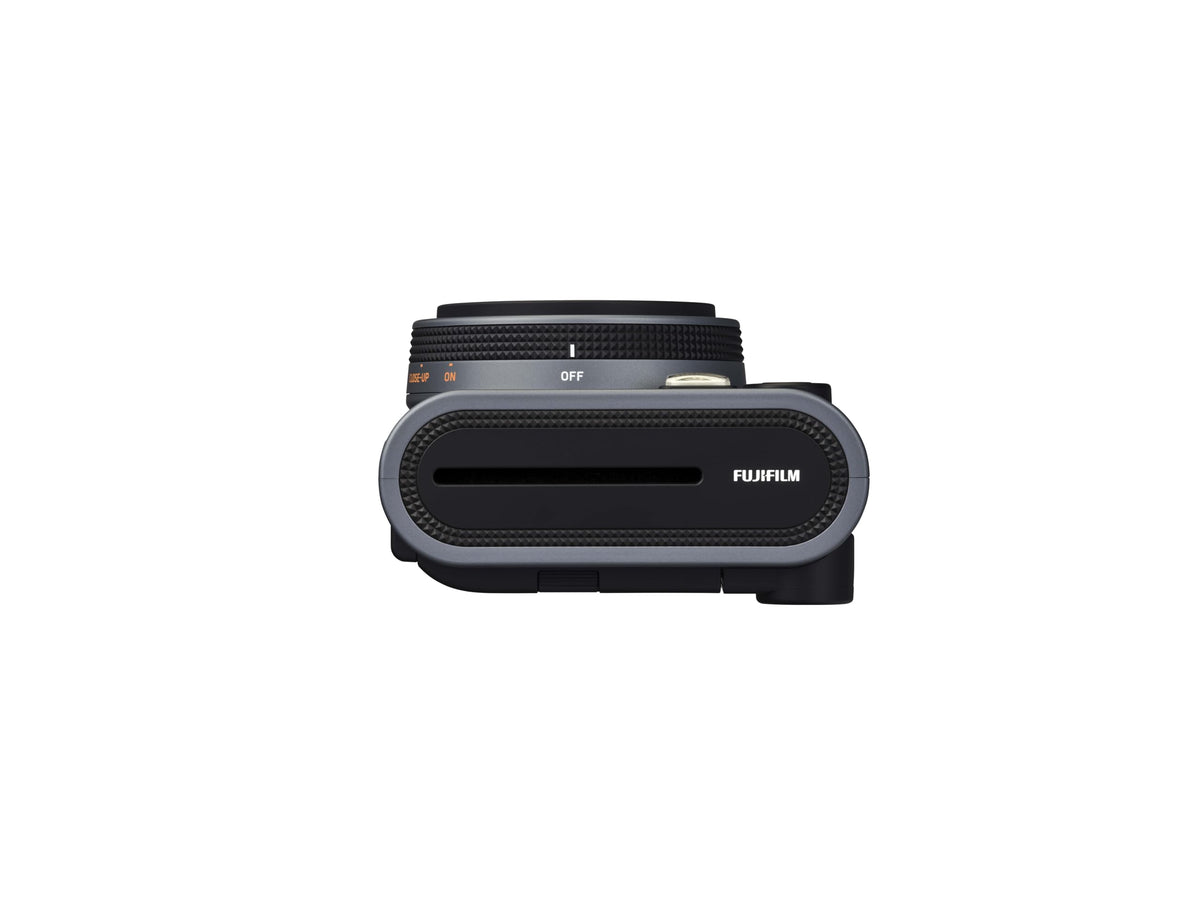 Fujifilm Instax Mini 41 package includes hand strap, batteries, quick start guide, and warranty.