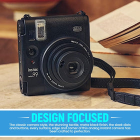 Fujifilm Instax Mini 99 album with 60 pockets stores and displays prints.