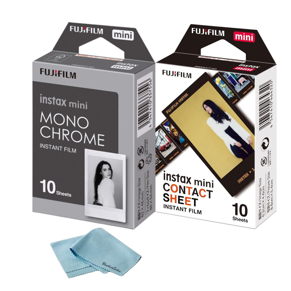 FUJIFILM bundle front packaging showing films and accessories, ready to shoot