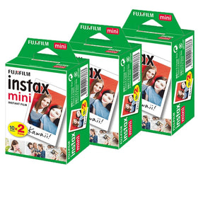 Fujifilm Instax Mini daylight film pack with 60 exposures for vibrant daylight photos.