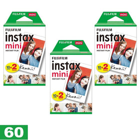 Fujifilm Instax Mini daylight film twin pack shown for travel and social snaps.