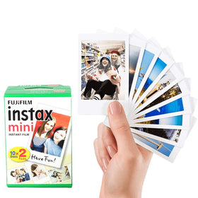 Print sample from Instax Mini daylight film with vivid colors under daylight lighting.