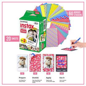 Fujifilm Instax Mini desk frames display photos on desks.