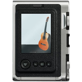 Black Fujifilm Instax Mini EVO with protective case