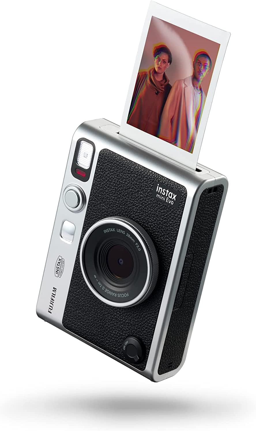 Fujifilm Instax Mini EVO bundle content shows everything you need for instant prints.
