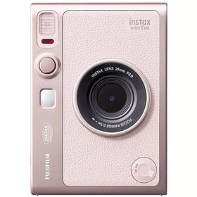 Fujifilm Instax Mini Evo pink sturdy film sheets resist temperature changes.