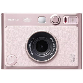 Fujifilm Instax Mini Evo pink selfie mirror helps capture perfect group shots.
