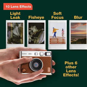 Printed 2x3 inch photo lever demonstration showcasing instant print capability.