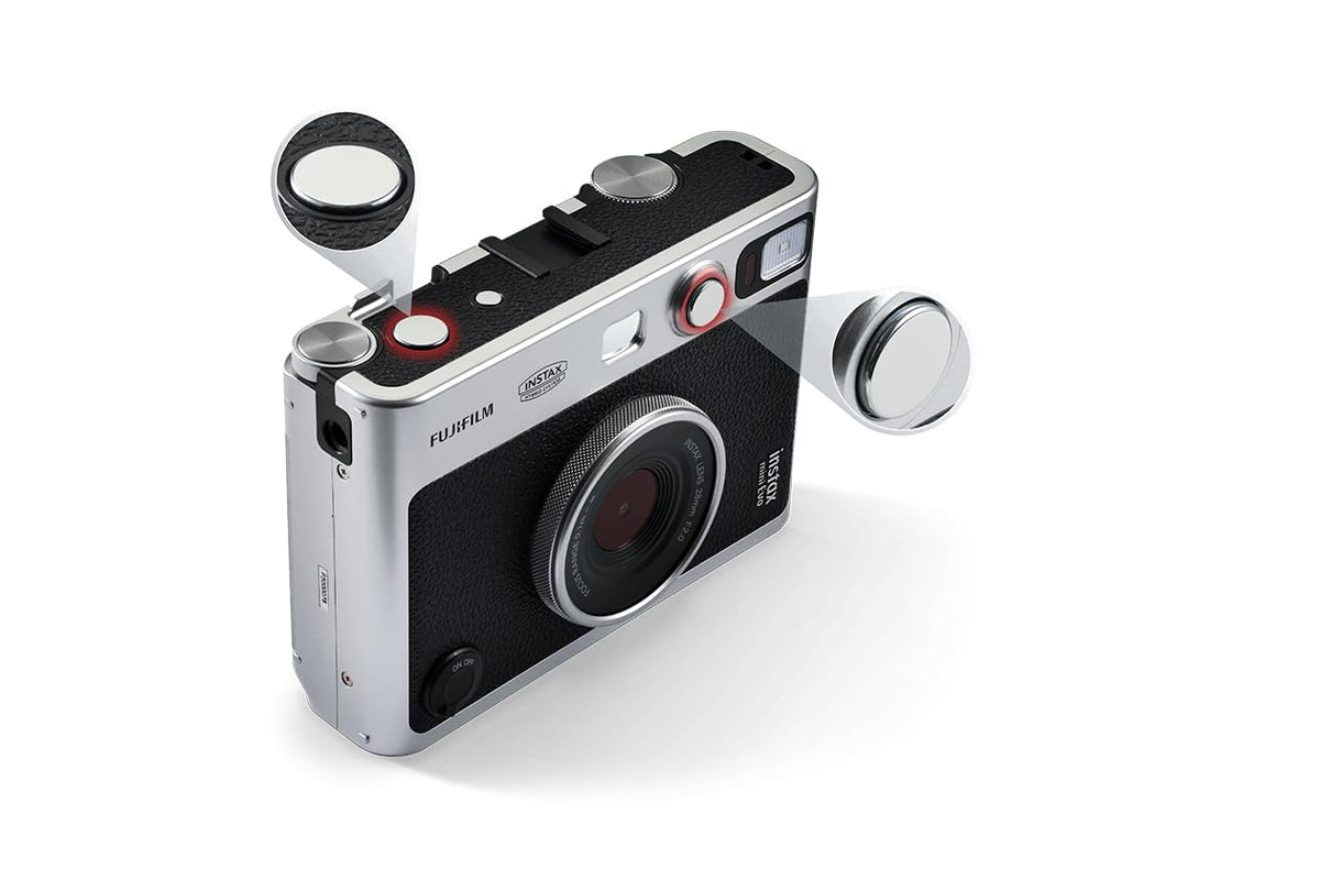 Fujifilm Instax Mini EVO storage-32gb expands memory for more captures.