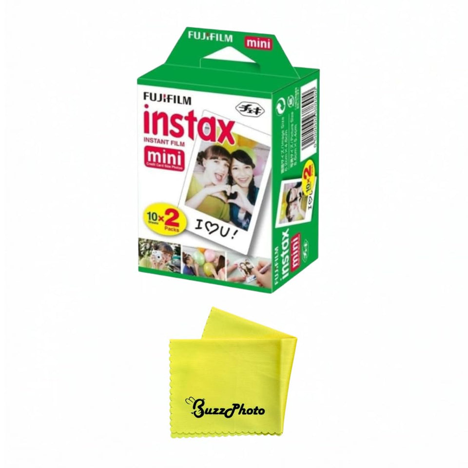 Fujifilm Instax Mini film 20 sheets for crisp instant photos
