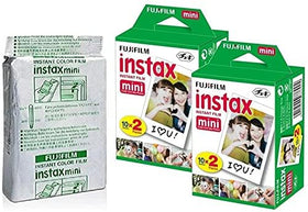 Bulk 50-shot Fujifilm Instax Mini film pack for cost efficiency