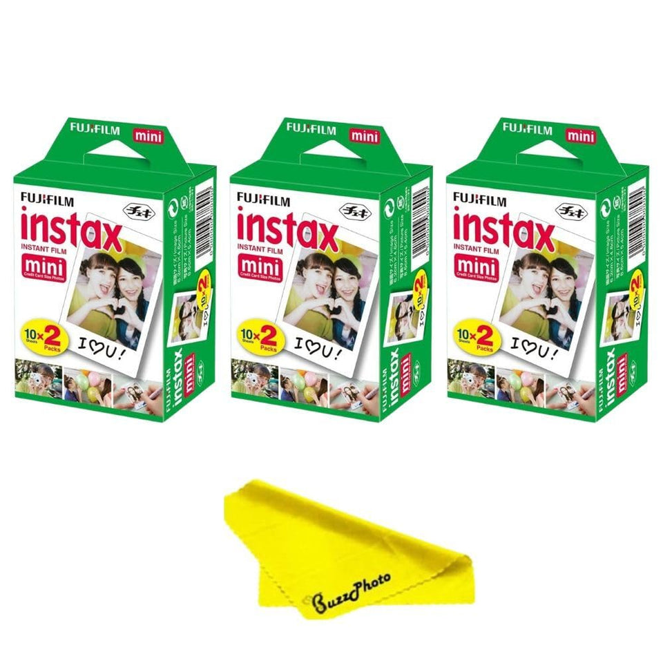 Fujifilm Instax Mini film pack 60-sheets for crisp instant photos