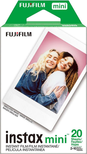 Fujifilm Instax Mini film close-up showing emulsion detail for quick development