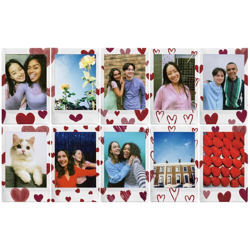 Fujifilm Instax Mini Contact Sheet design creates retro vibes for creative photo walls