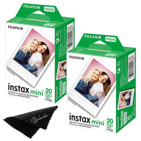 Fujifilm Instax showing front packaging and clear product ID benefit