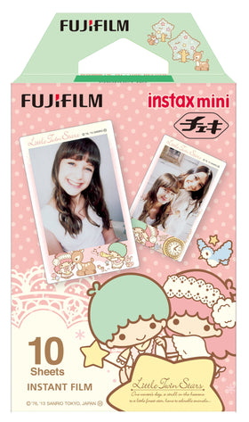 Fujifilm Instax Mini Kikilala pattern prints for playful party memories