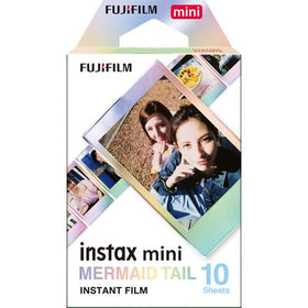 Fujifilm Instax Mini Mermaid Tail frames add iridescent shimmer to photos for magical memories