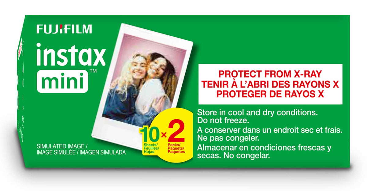 Fujifilm Instax Mini film is ideal for instant albums and casual documentation.
