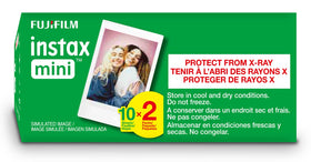 Fujifilm Instax Mini film is ideal for instant albums and casual documentation.