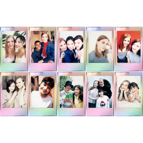 Fujifilm Instax Mini Stone Gray frames deliver sleek, modern vibe for stylish photo walls.