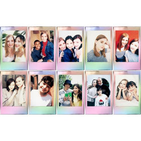 Fujifilm Instax Mini Stone Gray frames deliver sleek, modern vibe for stylish photo walls.