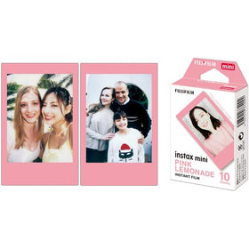 Fujifilm Instax Mini stone gray frame design adds sleek, modern vibe.