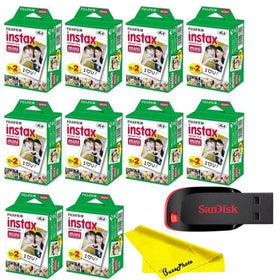 Fujifilm Instax Mini twin-pack prints ready to share
