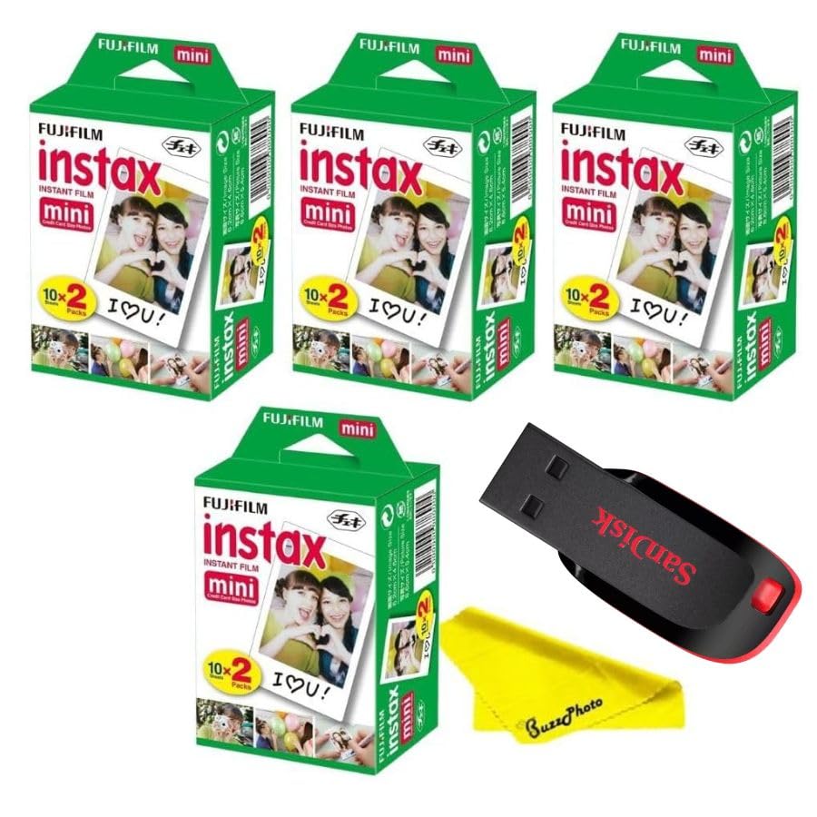 Fujifilm Instax Mini twin film pack for quick, vibrant prints