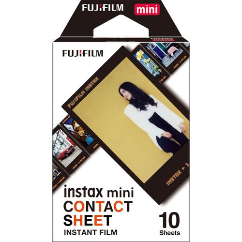 Fujifilm Instax Mini contact sheet design adds retro flair to photos