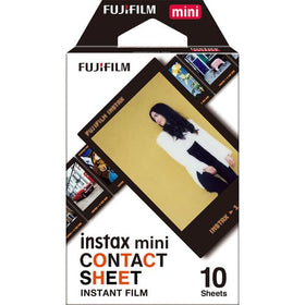 Fujifilm Instax Mini contact sheet design adds retro flair to photos