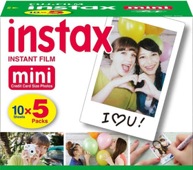 Fujifilm Instax Mini five-pack box for convenient on-the-go film