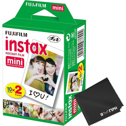 Fujifilm front packaging showing two 10-sheet cartridges and brand clarity