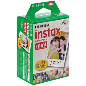 Fujifilm Instax Mini glossy print detail showing sharp color and natural skin tones