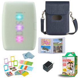 Fujifilm INSTAX Mini Link 3 front view for quick wireless photo printing on the go.