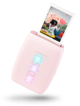 Fujifilm Instax Mini Link 3 Pixel Special Edition Pink front view for instant prints