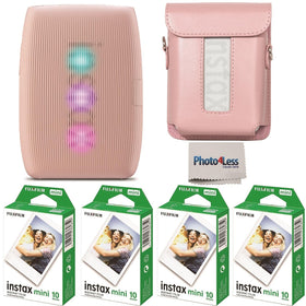 Fujifilm Instax Mini Link 3 printer closeup for quick mobile photo printing.