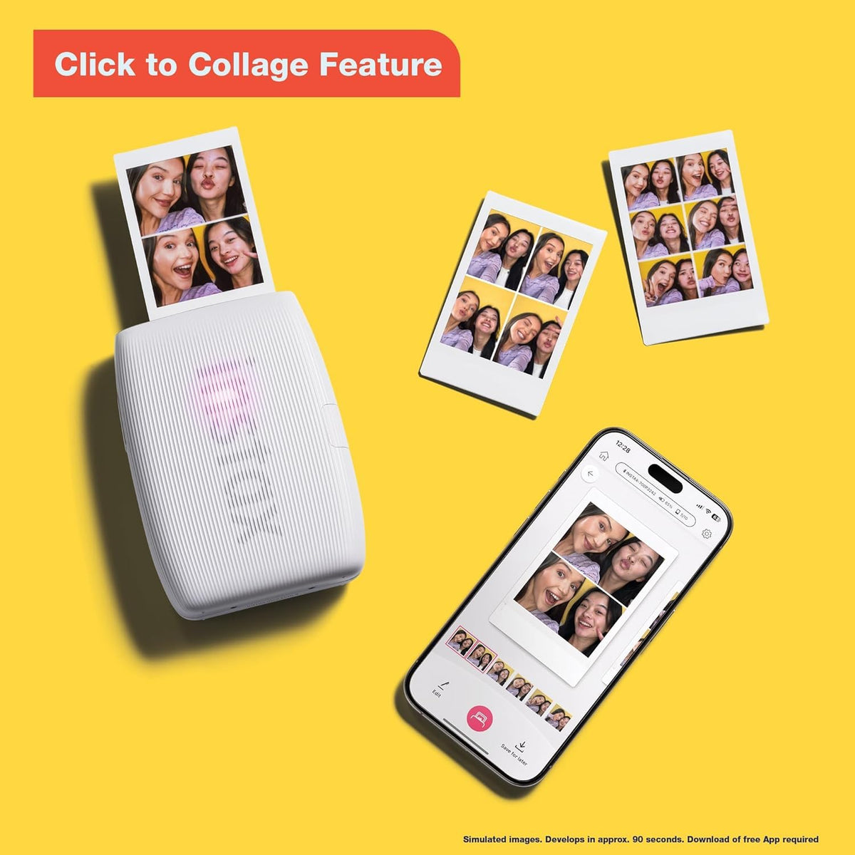 Fujifilm Instax Mini Link 3 Remote Live View previews shots on your phone